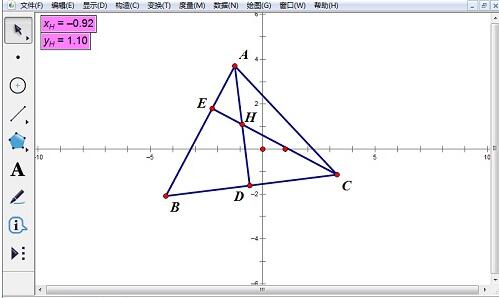 几何画板度量直线方程的操作讲解