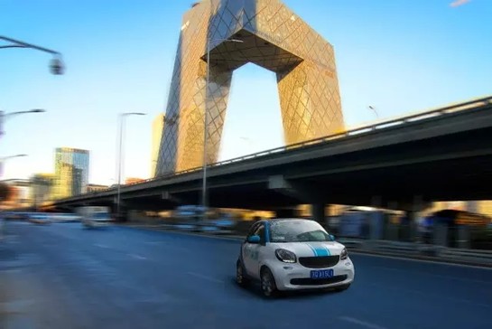 奔驰smart共享汽车
