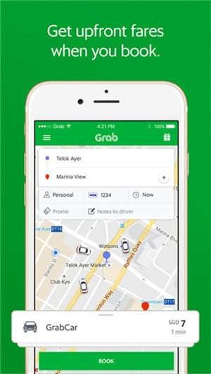 grabcar app