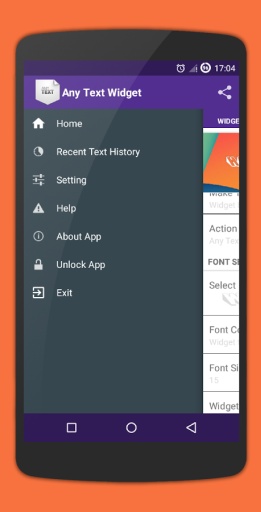 简单文本小挂件app