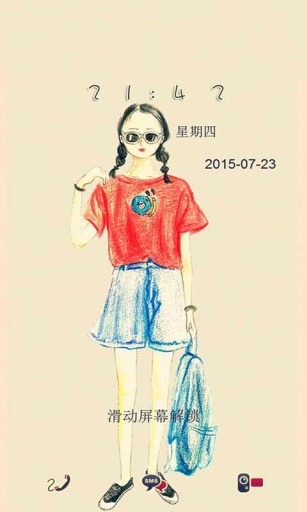 手绘萌妹子-壁纸主题桌面美化app_手绘萌妹子-壁纸主题桌面美化app安卓版下载V1.0
