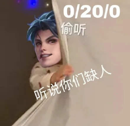 听说你们缺人王者荣耀菜鸟表情包