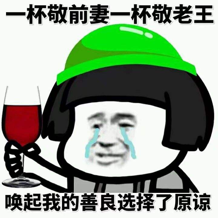敬你一杯表情包