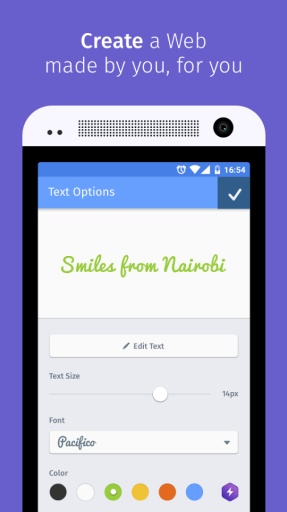 网页制作app
