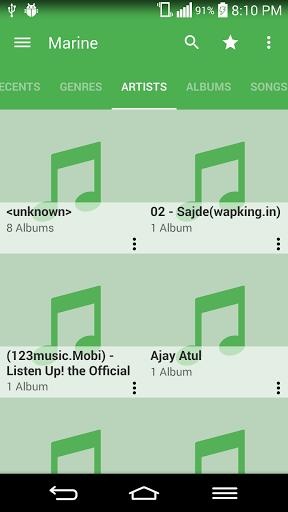 Marine音乐播放器app