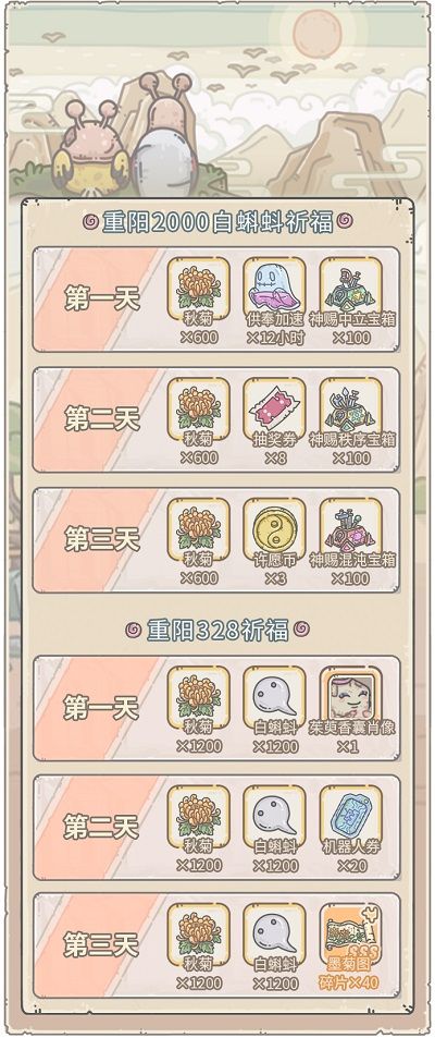 最强蜗牛重阳节活动奖励有哪些？2021重阳节活动详情介绍[多图]图片2