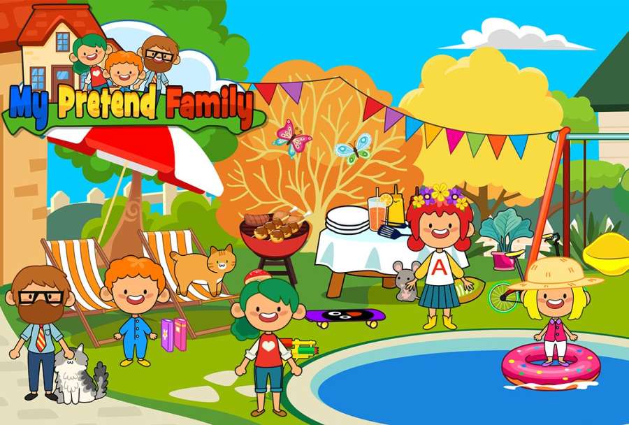 My Pretend Home & Family - Kids Play Town Games!app_My Pretend Home & Family - Kids Play Tow