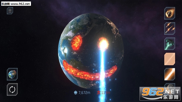 行星粉碎模拟手游