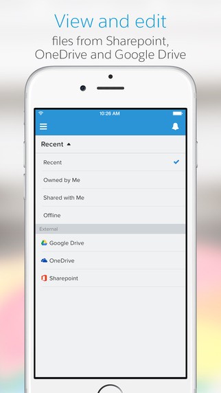 Salesforce1 app