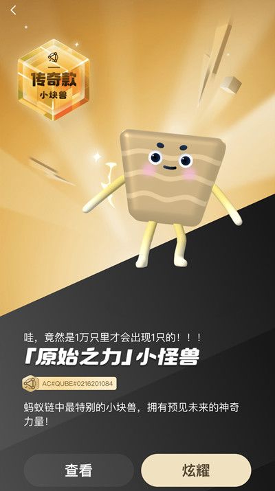 支付宝小块兽是什么东西？小块兽数字藏品获取途径说明[多图]图片2