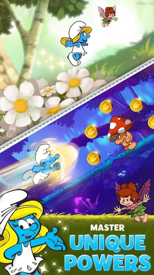 蓝精灵快跑 迷失的村庄app_蓝精灵快跑 迷失的村庄app最新版下载