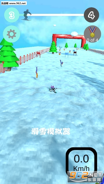 滑雪模拟器游戏中文版