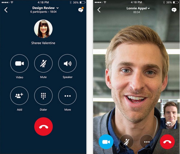 Skype for Business IOS版