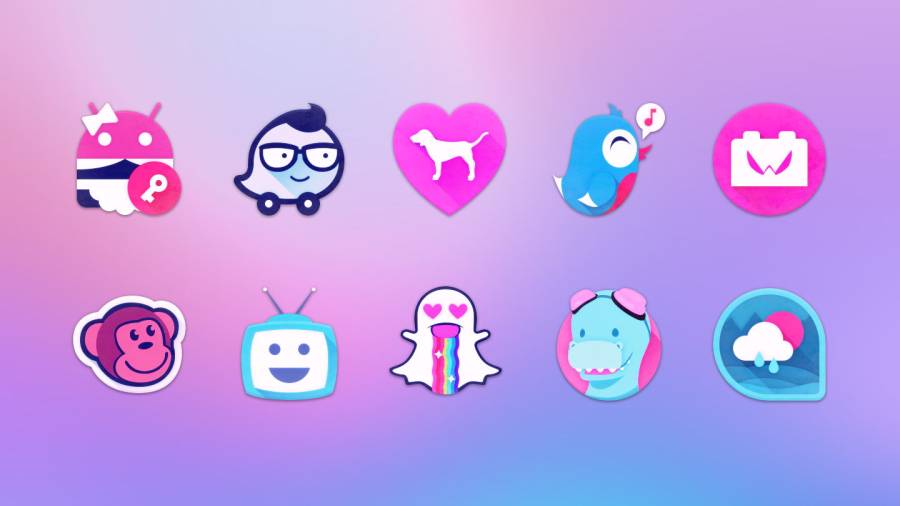 独角兽图标包:Unicornapp