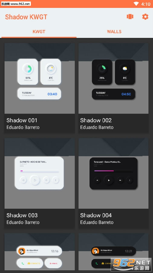 Shadow KWGT主题插件