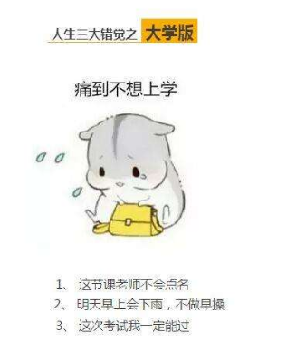 人生三大错觉是什么梗