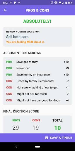 PROS & CONS - Helps make decisions下载