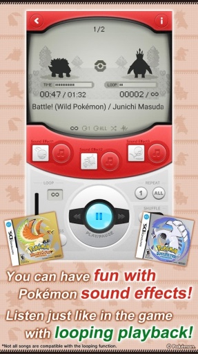 精灵宝可梦音乐盒 PokémonJukeboxapp