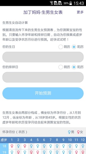 生男生女表app_生男生女表app小游戏_生男生女表appapp下载