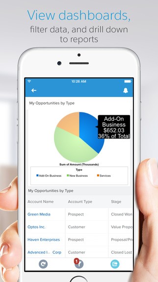Salesforce1 app