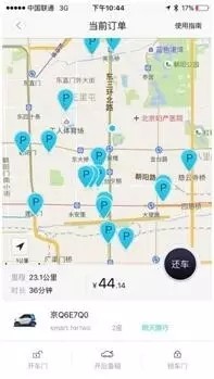 奔驰smart共享汽车