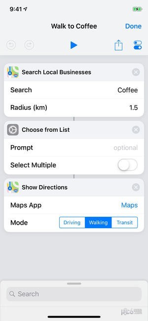 shortcuts iOS
