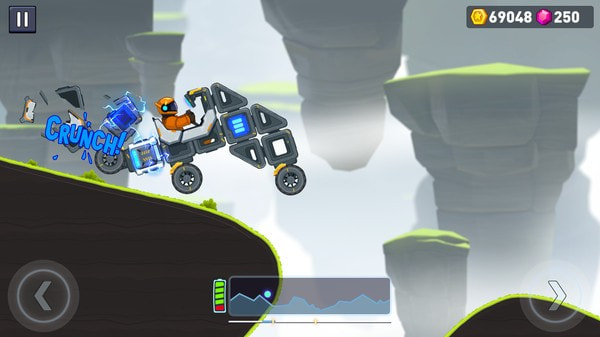 翻滚太空车无限金币版-翻滚太空车升级版下载 v0.3.4
