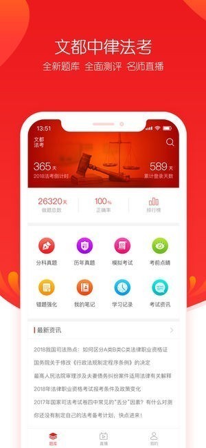 文都法考app