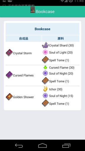 泰拉瑞亚合成表 PC整理版app_泰拉瑞亚合成表 PC整理版appiOS游戏下载