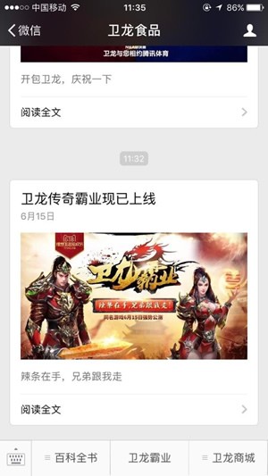 卫龙传奇霸业