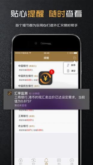 实时汇率监测app