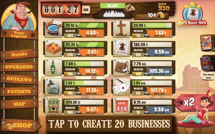 狂野西部大亨app_狂野西部大亨app中文版下载_狂野西部大亨appiOS游戏下载