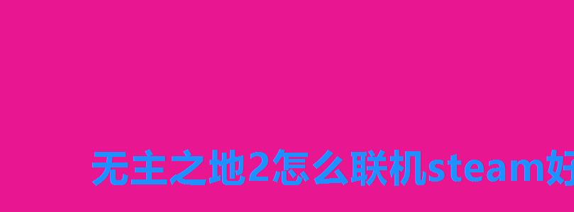 无主之地2怎么联机steam好友,无主之地2联机教程 无主之地2怎么联机steam好友,无主之地2联机教程