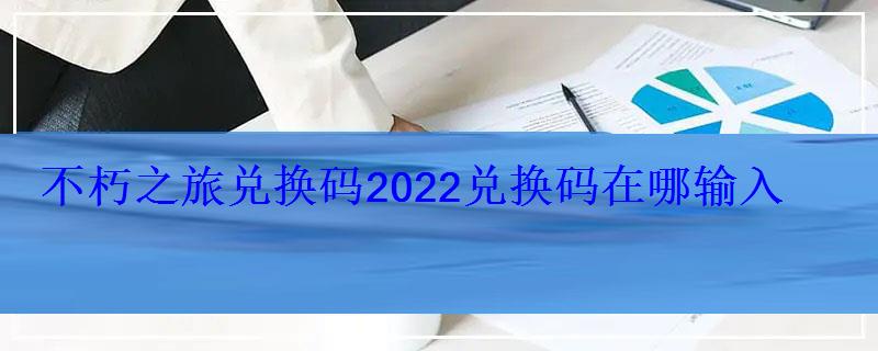 不朽之旅兑换码2022兑换码在哪输入 不朽之旅兑换码2022兑换码在哪输入