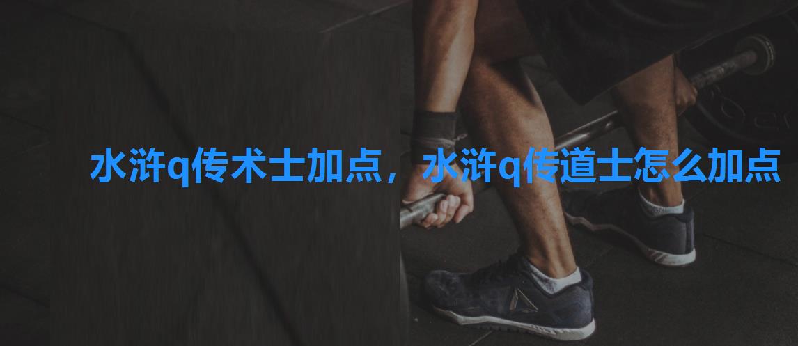 水浒q传术士加点,水浒q传道士怎么加点 水浒q传术士加点,水浒q传道士怎么加点