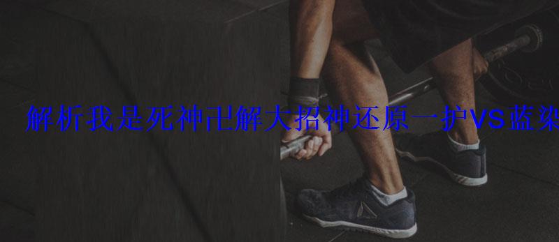 解析我是死神卍解大招神还原一护VS蓝染 解析我是死神卍解大招神还原一护VS蓝染