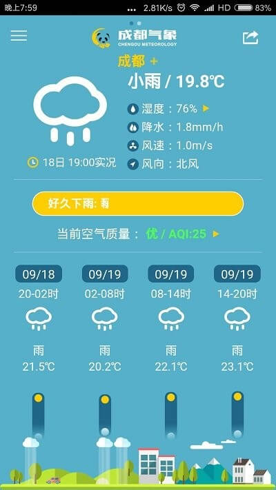 成都气象app下载安卓版本_成都气象应用免费版v2.2.0