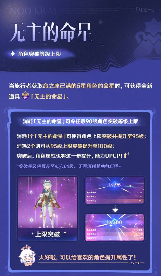 《原神》等级上限提升至新高度！获取5星角色满命是关键