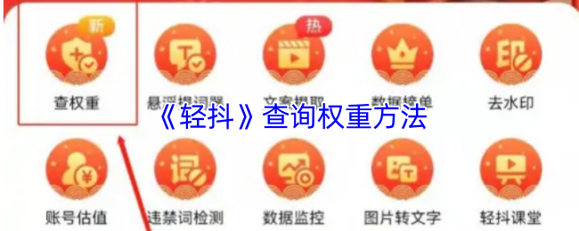 《轻抖》查询权重的有效技巧