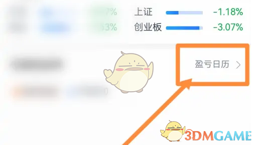 盈亏日历图示